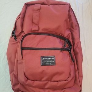 NWT Eddie Bauer "Bygone 23 liter" Backpack. Russet color (reddish-brown)